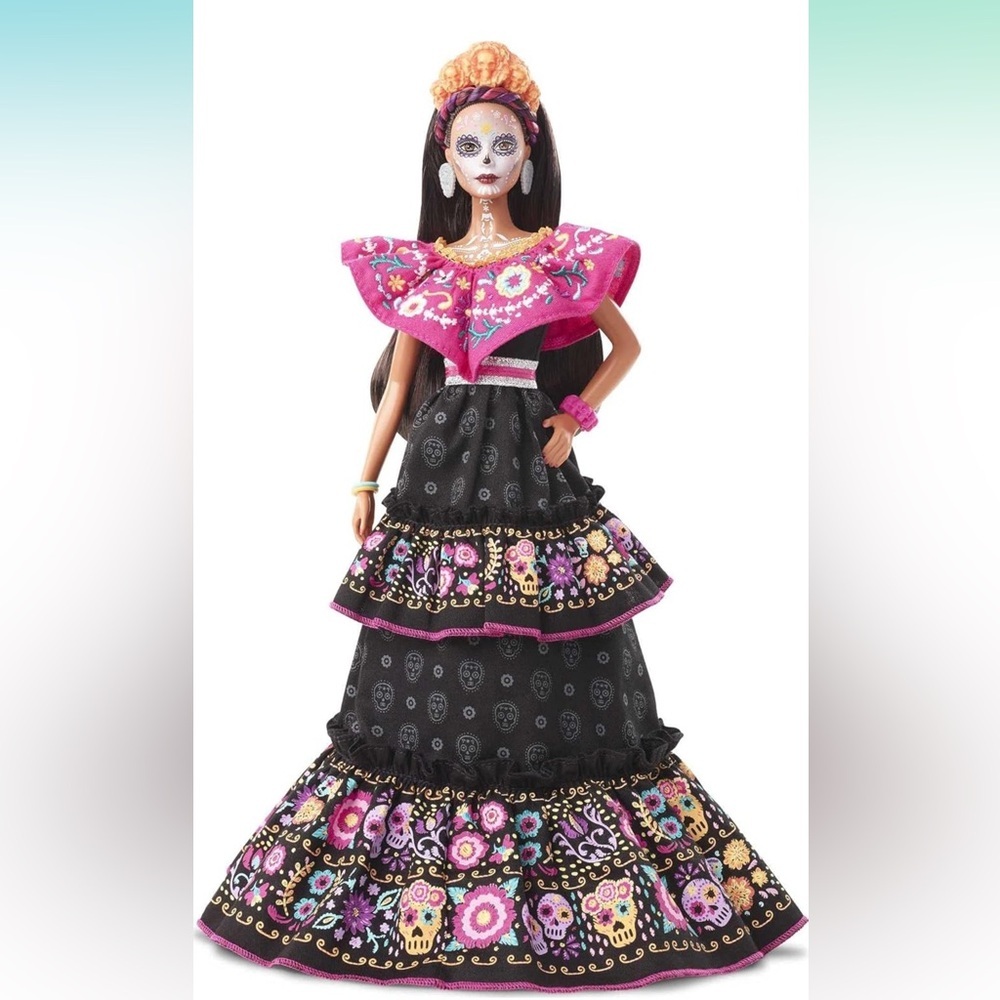 MATTEL TOYS BARBIE DIA DE LOS MUERTOS DOLL 2021 DAY OF THE DEAD BRAND NEW SEALED